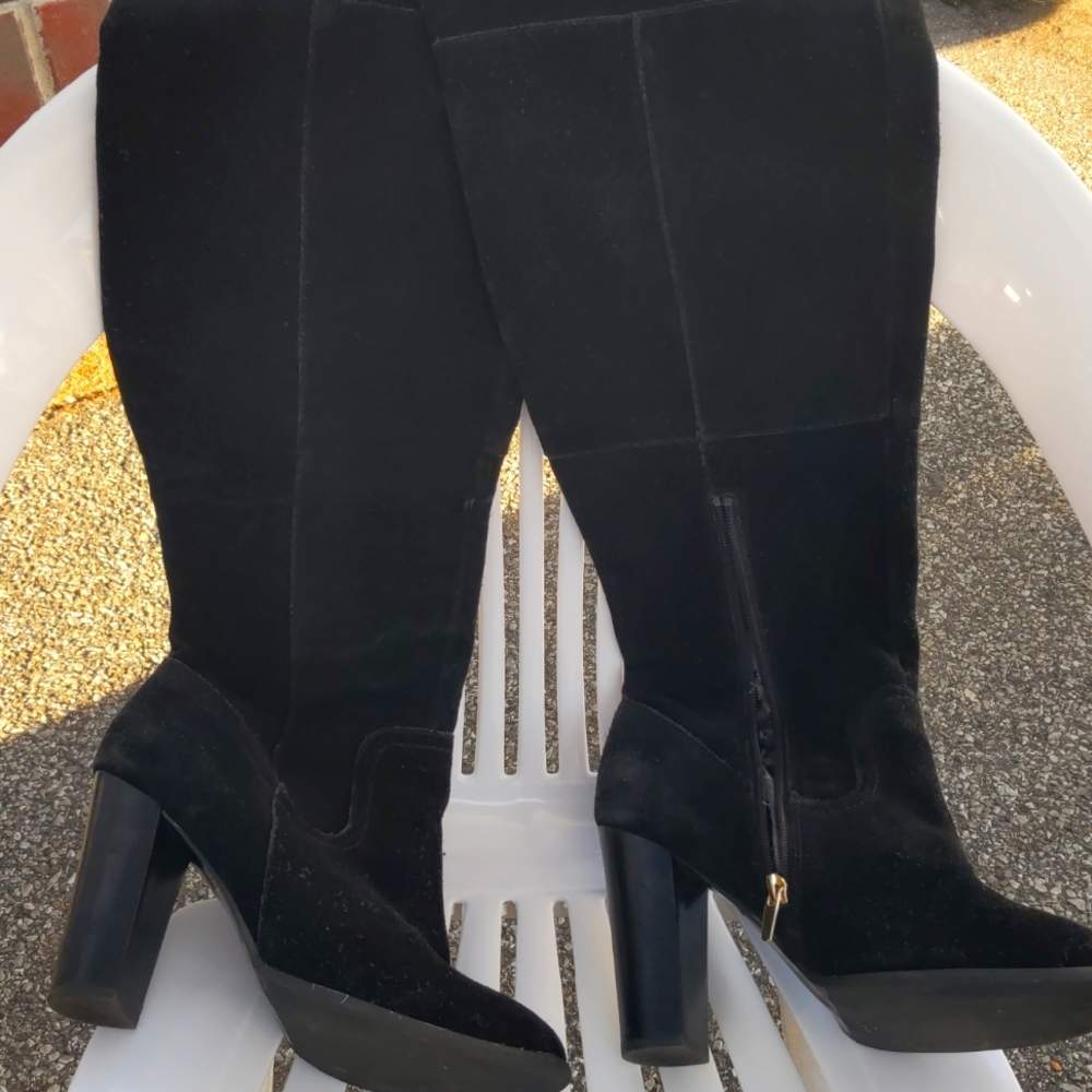 Aldo suede knee highboots